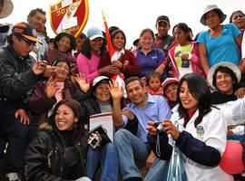 Humala lleva ayuda y diálogo a pobladores de localidades en Junín