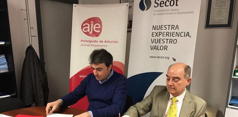 SECOT y AJE Asturias acuerdan impulso a la cultura emprendedora