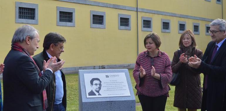 Oviedo rinde homenaje al Rector Alas en el 80 aniversario de su fusilamiento