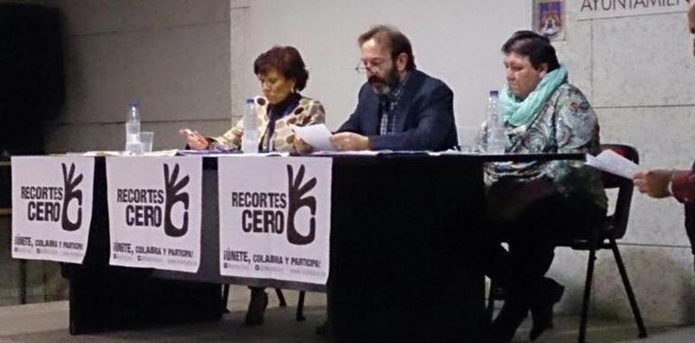 Recortes Cero sigue presentando en Asturias la redistribución de la riqueza