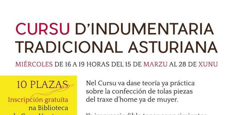 Curso en Grau de Indumentaria Tradicional Asturiana