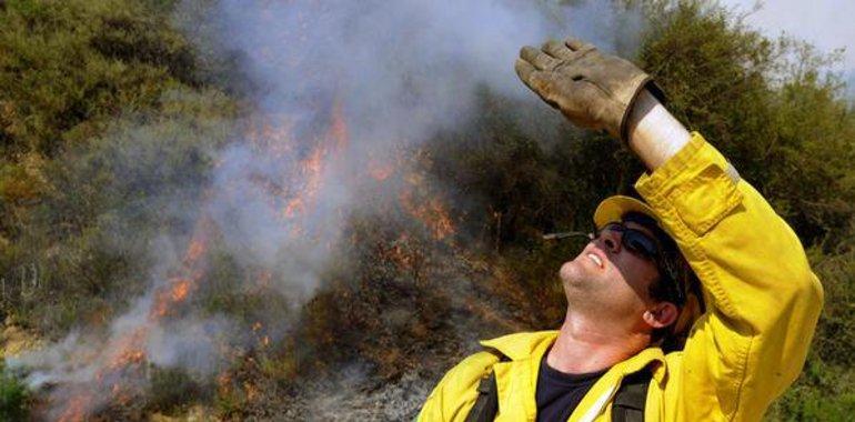 El INFOPA sube a 1, con 61 incendios forestales en Asturias