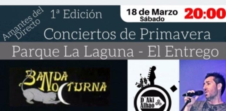 D’Akí Alhao y Banda Nocturna abren primavera en El Entrego