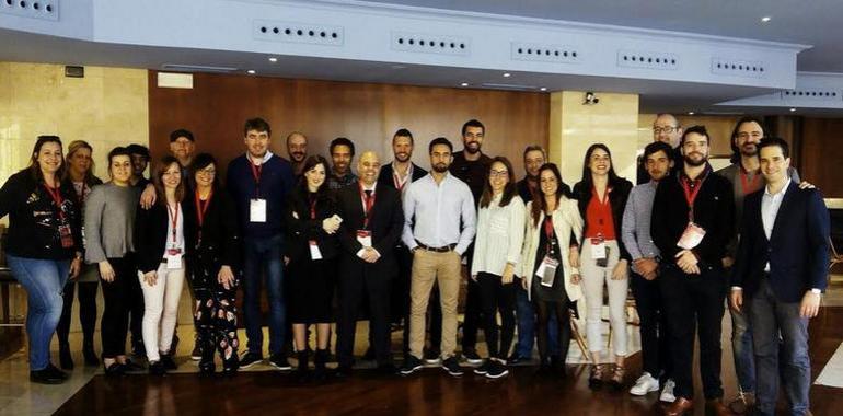 Revoluti@n en Oviedo de jóvenes empresarios del Norte español