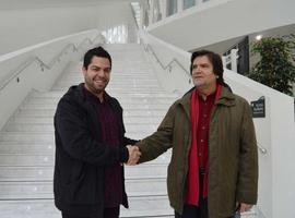 Una delegación de la ciudad portuguesa de Sintra visitó Oviedo para estrechar lazos