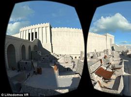 Realidad virtual en 3D te lleva por Jerusalen