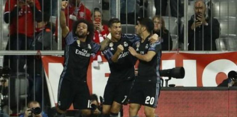 Real Madrid remonta en Múnich gracias a Ronaldo