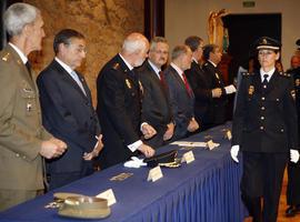 Trevín preside la fiesta de la Policía en la \"Comunidad más segura de España\" 