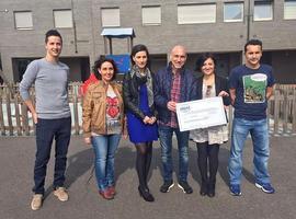 Trabajadores de Mantequerías Arias donan mil euros a la Casa Malva