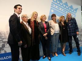 Rosendo, Carmen Machi, Javier Fernández y FACIAM, Medallas de Oro de Madrid