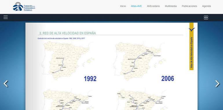 Descárgate el Atlas de la Alta Velocidad Ferroviaria en España