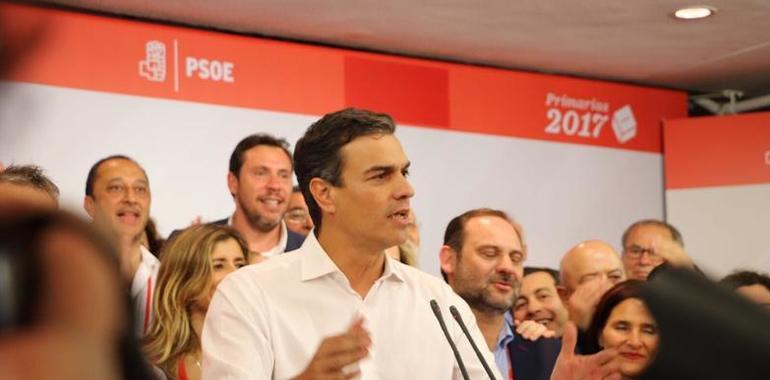 Pedro Sánchez gana la Secretaría General del PSOE