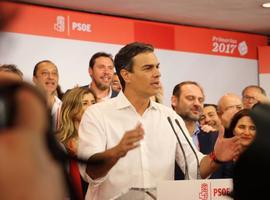 Pedro Sánchez gana la Secretaría General del PSOE