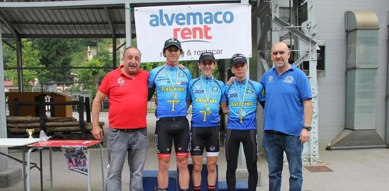 Los jóvenes al poder, en el Campeonato de Asturias de Cronoescalada 