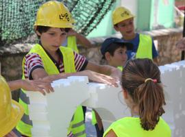 Talleres infantiles para construir con estilo medieval en el Centro del Prerrománico Asturiano