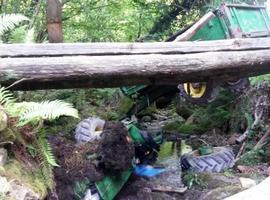 Otra trágica muerte de tractorista por vuelco, en la localidad casina de Orlé