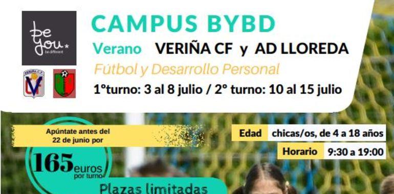Veriña CF y AD Lloreda lanzan un campus de verano