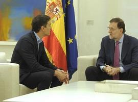 Pedro Sánchez pide a Rajoy “encauzar” el diálogo con la Generalitat