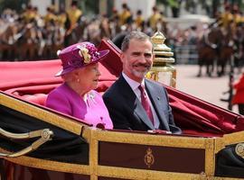 Regia acogida en UK a la visita de los Reyes de España