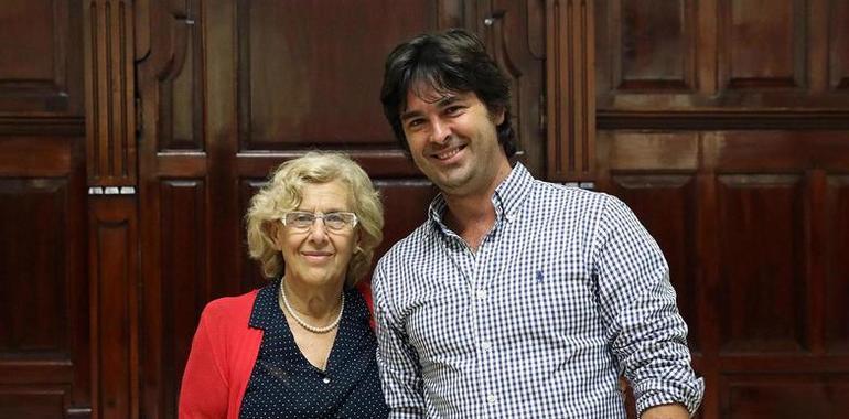 El Alcalde de Llanes se reunió en Madrid con la alcaldesa Manuela Carmena