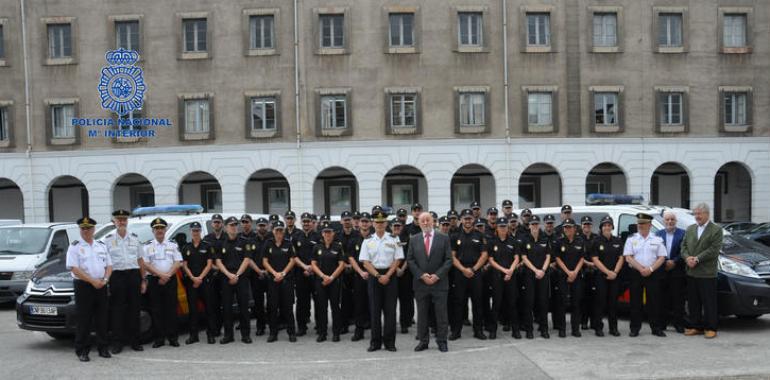 36 policías alumnos realizarán las prácticas en la Policía Nacional de Asturias