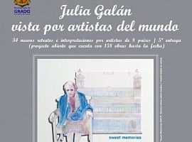 Julia Galán vista por artistas del mundo: 5ª edición en Grado