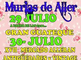 Murias, en Aller, celebra su Mercado Allerán de Antiguedades y Vintage