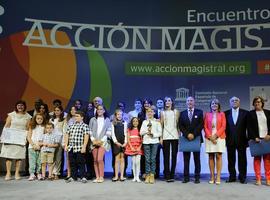 Dos proyectos de Educación en Valores de centros asturianos, finalistas del Premio a la Acción Magistral 2017