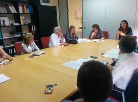 CERMI Asturias y Consejería de Servicios Sociales analizan la financiación IRPF
