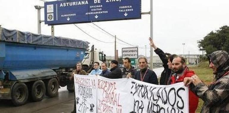 Asturiana de Zinc retira la medicación a unas víctimas de un percance en su factoría