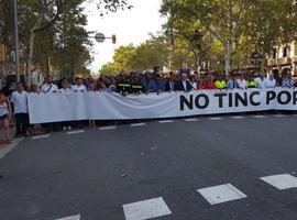 España grita en Barcelona No tengo miedo