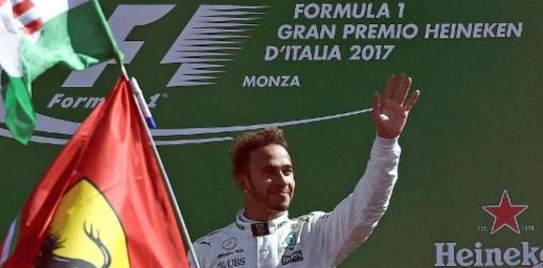Lewis Hamilton es nuevo líder del Mundial tras ganar el GP Italia