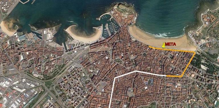 Cortes de tráfico en Gijón por la llegada de la Vuelta Ciclista a España