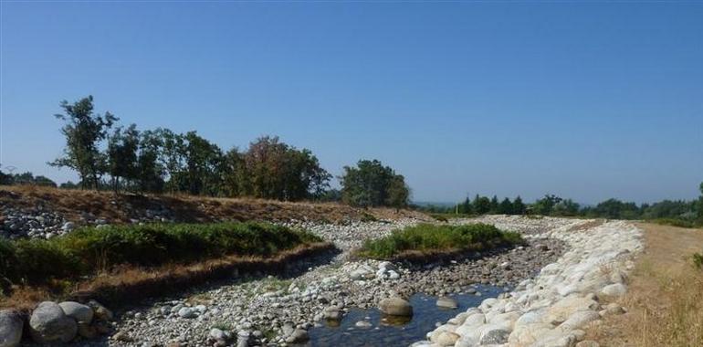 Técnicas de bioingeniería para la restauración fluvial de la Garganta de Chilla, en Candelada 