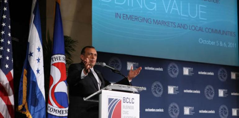 Lobo Sosa exhorta a empresariado estadunidenses a invertir en el país 