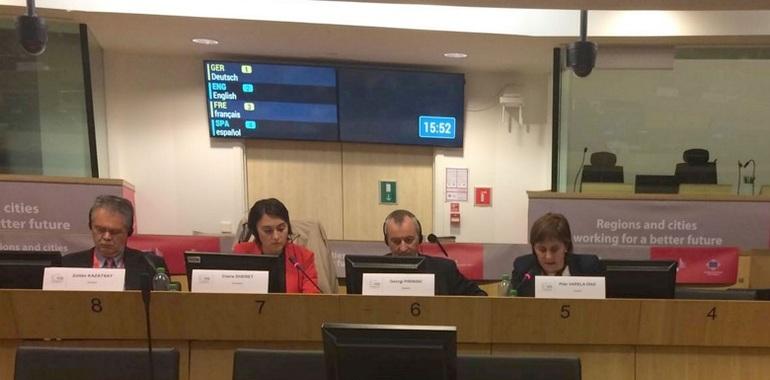 Asturias demanda en Bruselas más fondos para inclusión social 