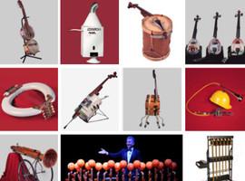 Los "Instrumentos Informales" de Les Luthiers se exponen en Gijón