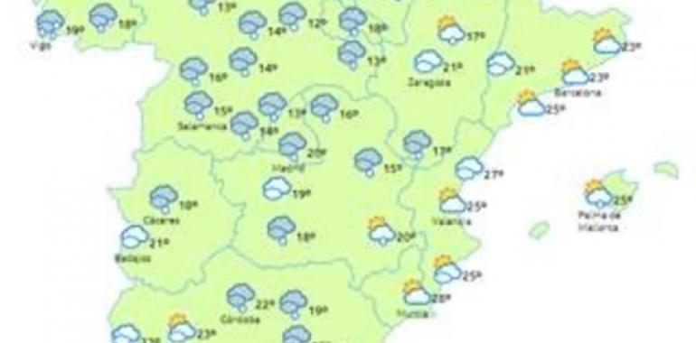 Semana de precipitaciones en media España
