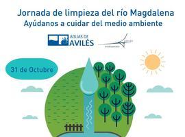 Los ciudadanos, convocados por Aguas de Avilés, limpiarán mañana el río Magdalena
