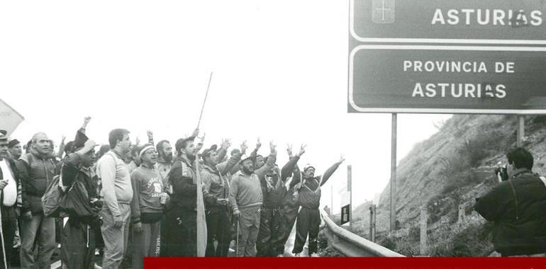El Museo de Avilés acoge la exposición "La Marcha de Hierro. Octubre, 1992", que cumple 25 años