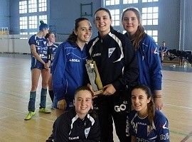 El Oviedo Balonmano Femenino es subcampeón de la Copa Principado