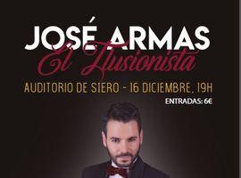 El mago José Armas arriesgará su vida en el Teatro-Auditorio de Siero