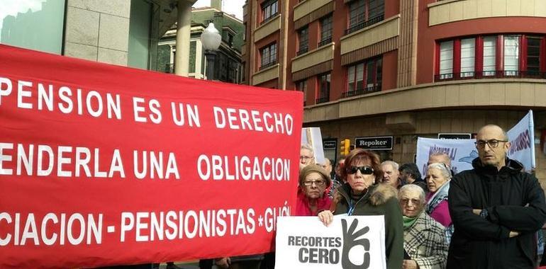 Recortes Cero apoya la concentración en Gijón por la defensa de las pensiones