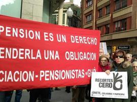 Recortes Cero apoya la concentración en Gijón por la defensa de las pensiones