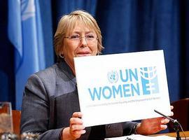 Michelle Bachelet: "La proporción de víctimas alcanza un 76 % de la población femenina mundial"