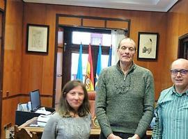 Coportavoces de EQUO se reúnen con el alcalde de Langreo