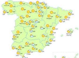 Sol y frío en Asturias hasta nochebuena y navidad