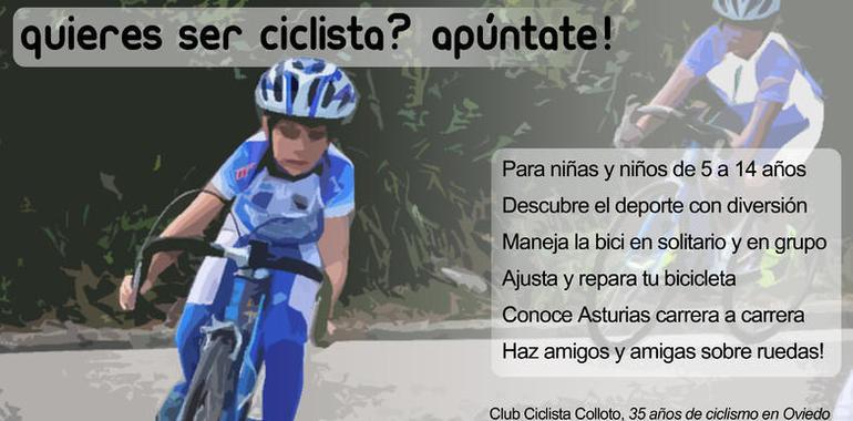 Arranca una temporada más la Escuela Ciclista Ciudad de Oviedo
