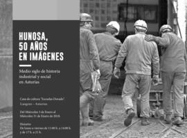 Langreo exhibe 50 años de historia de Hunosa en imágenes