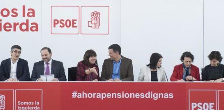 El PSOE preenta su propuesta para asegurar el sistema público de pensiones